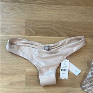 Pilyq Sparkling Cream Bikini Bottom